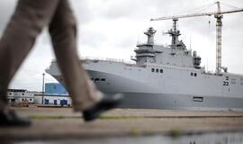 Rusija: Prancūzija privalo atiduoti "Mistral" laivus arba grąžinti pinigus