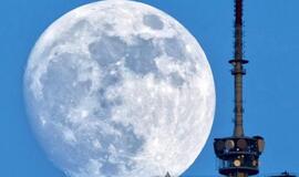 Mėnulio paradoksas: visgi kodėl mėnulis prie horizonto tampa toks didelis?
