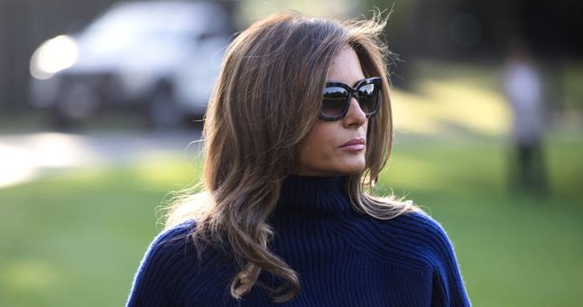 Atsisveikindama Melania Trump ragina jausti aistrą, bet nesiimti smurto