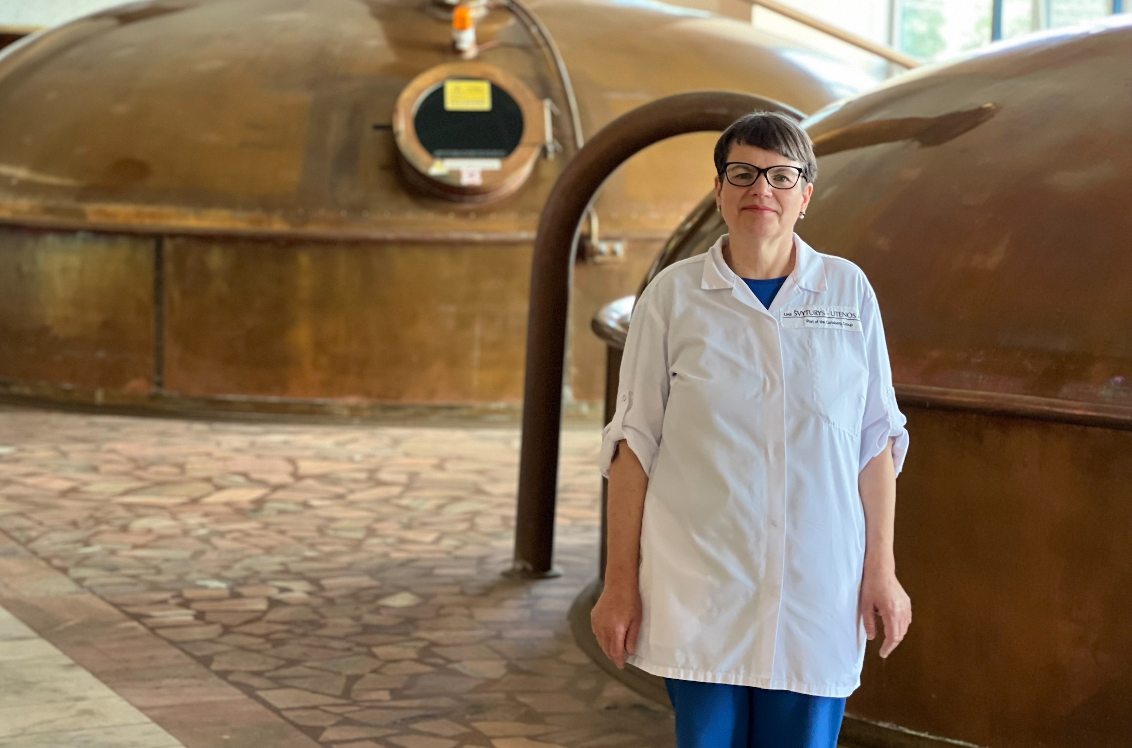 Mikrobiologė R.Zarankaitė: ypač daug darbo reikalauja mielių nealkoholiniam alui išvedimas.