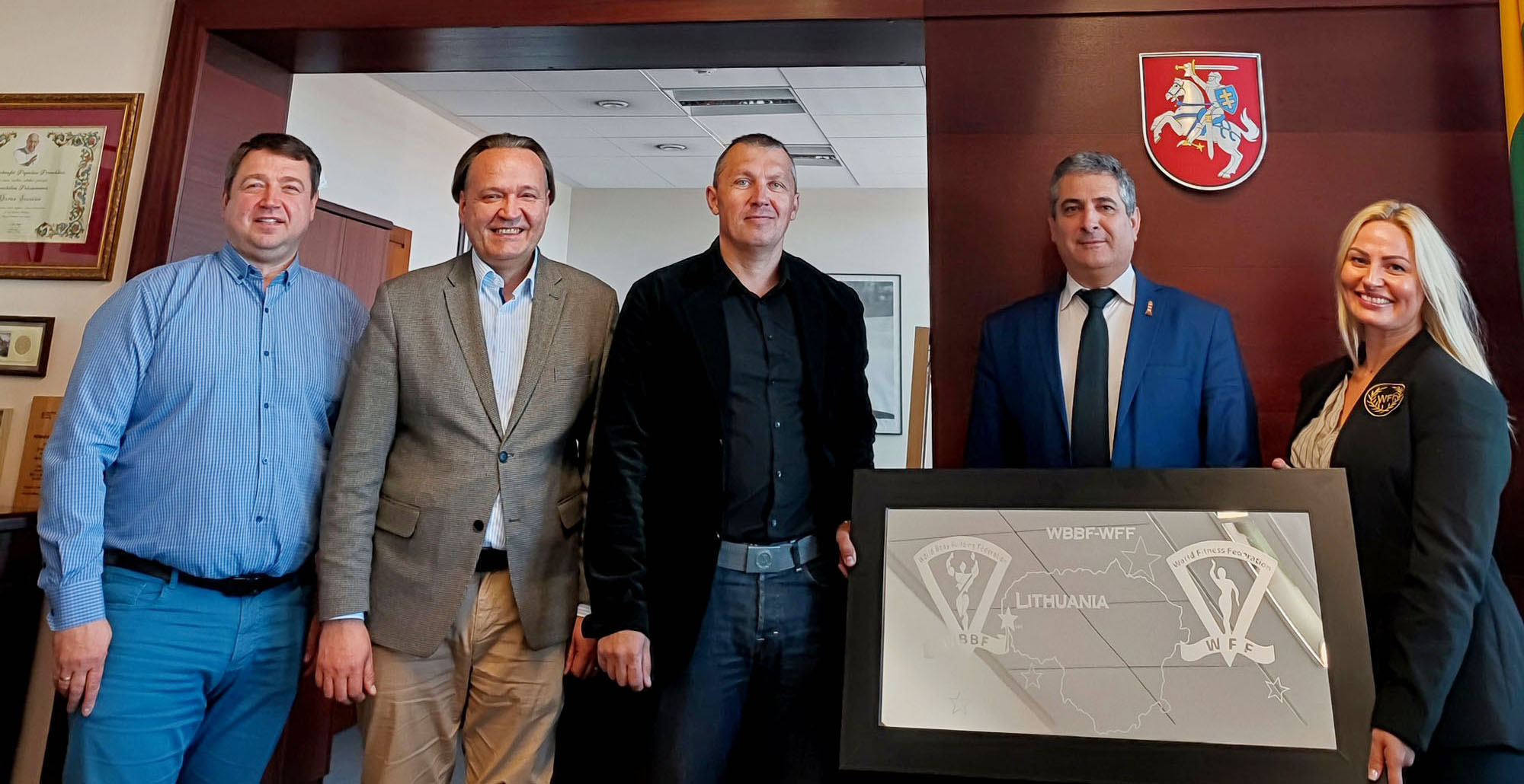 Neringa - pasaulio fitneso žemėlapyje