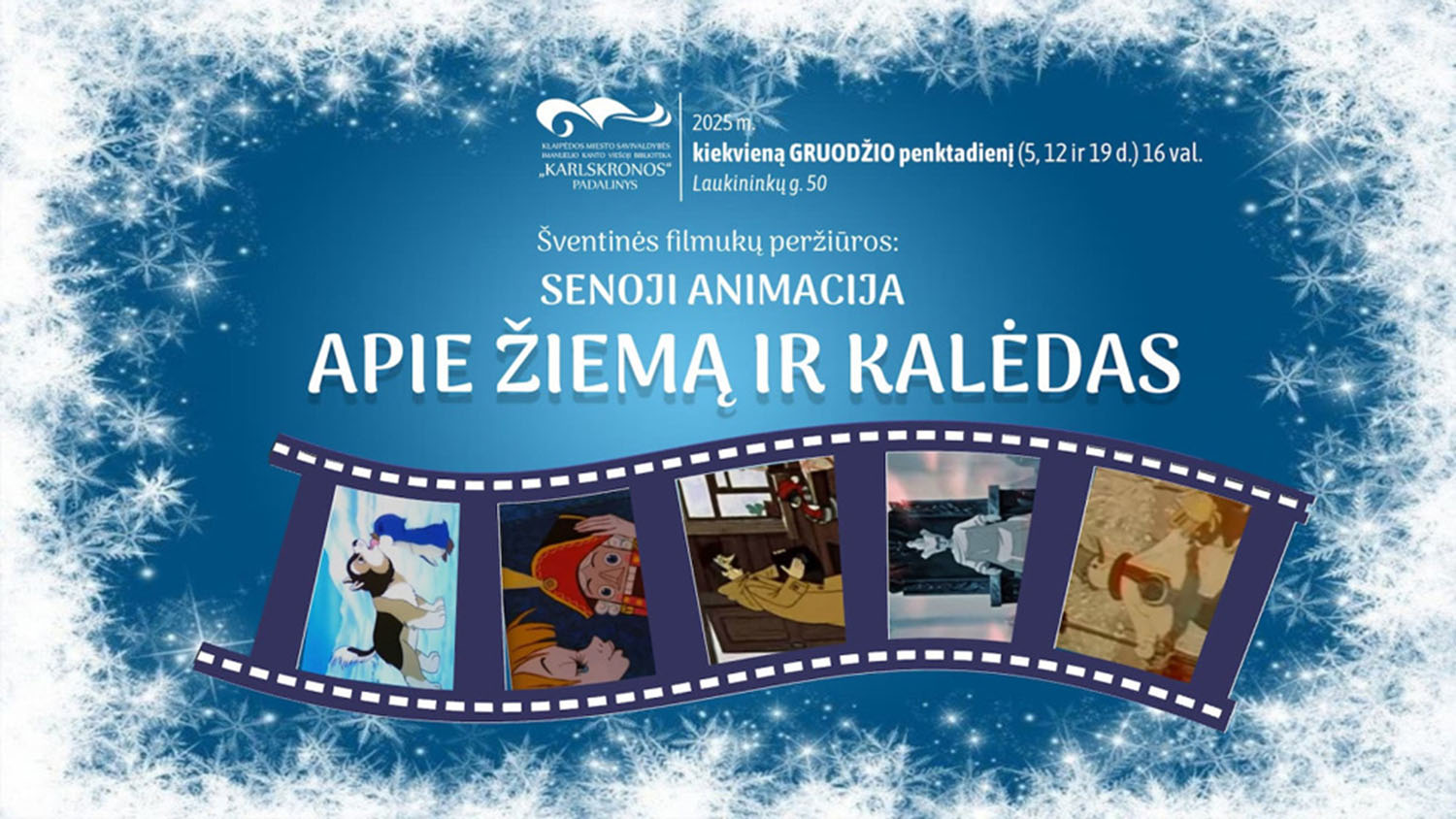 Senoji animacija apie žiemą