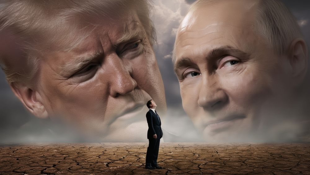 Donaldas Trampas, Dmitrijus Medvedevas, Vladimiras Putinas