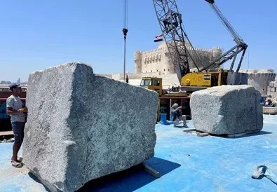 Aleksandrijos švyturio liekanos