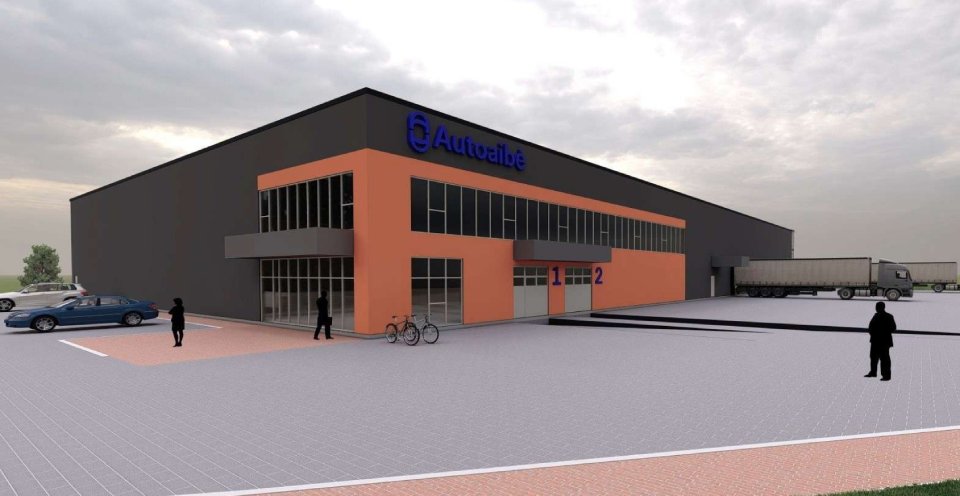 Autoaibė, statybos, Klaipėdos LEZ