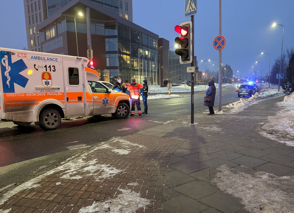 Eismo įvykis, sankryža