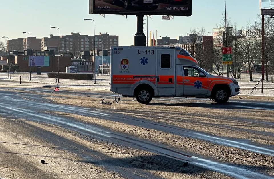 Avarija, greitoji medicinos pagalba