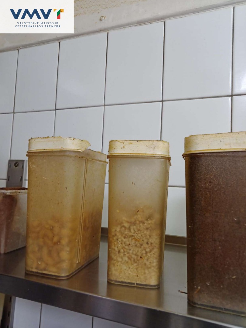 Kavinės Vilniuje uždarymas dėl higienos pažeidimų