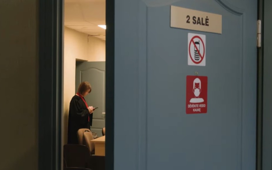 Teismo posėdis Kretingoje