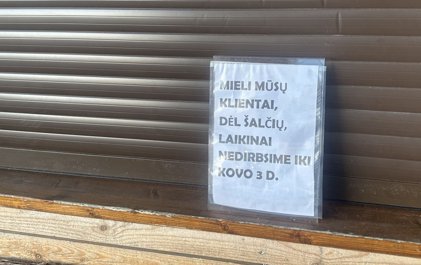 Gatvės prekyba, šaltis, smulkieji verslininkai