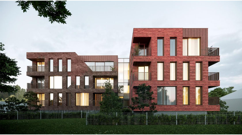 Pirmoji Melnragė, statybos