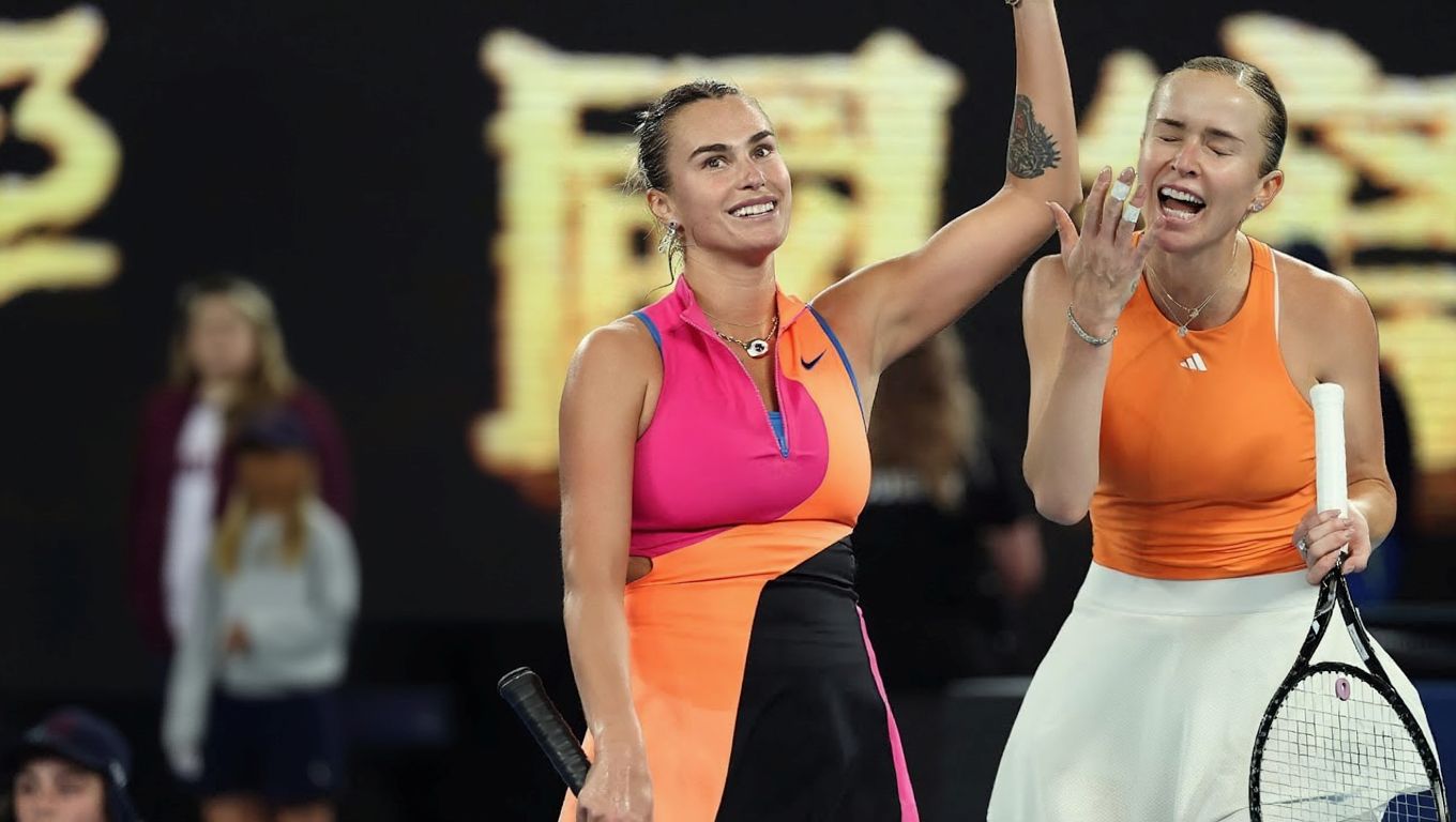 Aryna Sabalenka ir Elina Svitolina