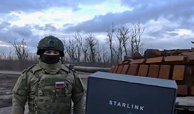 Starlink naudojimas Ukrainos kare