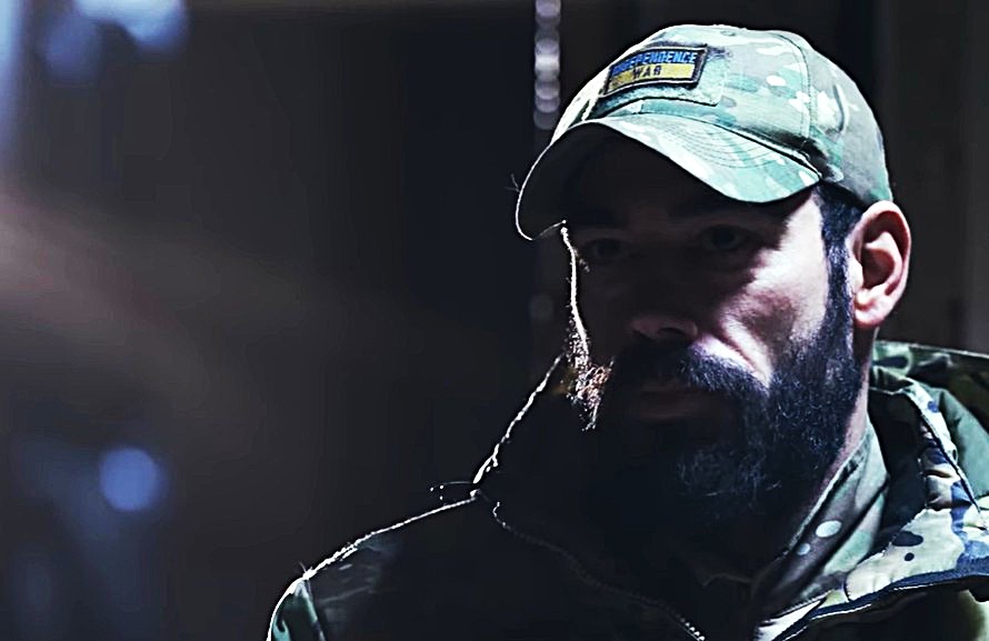 „Tuga“, portugalas, tarnaujantis „Azov“ tarptautiniame batalione seržantu