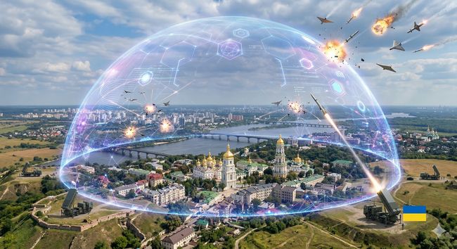 „Michelangelo“ oro gynybos kupolas