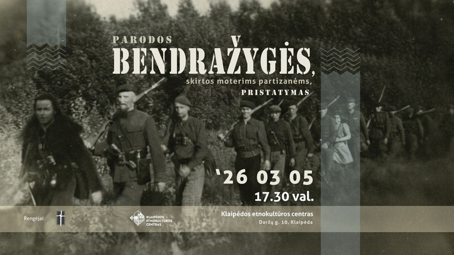 Parodos "Bendražygės" pristatymas