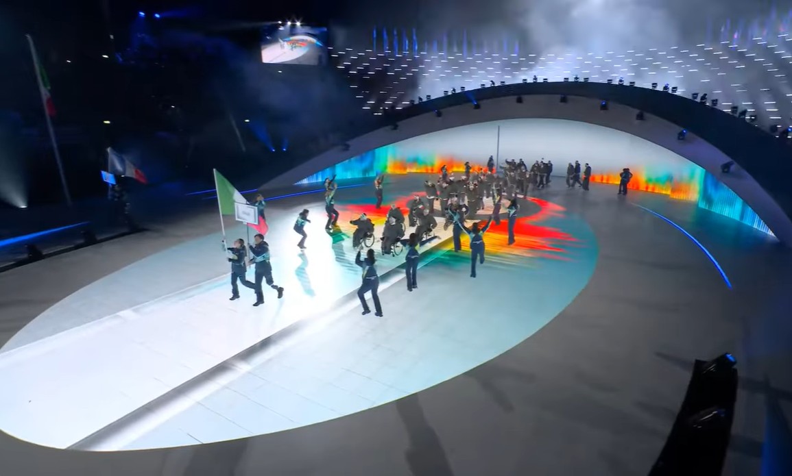 Žiemos paralimpinių žaidynių atidarymo ceremonija