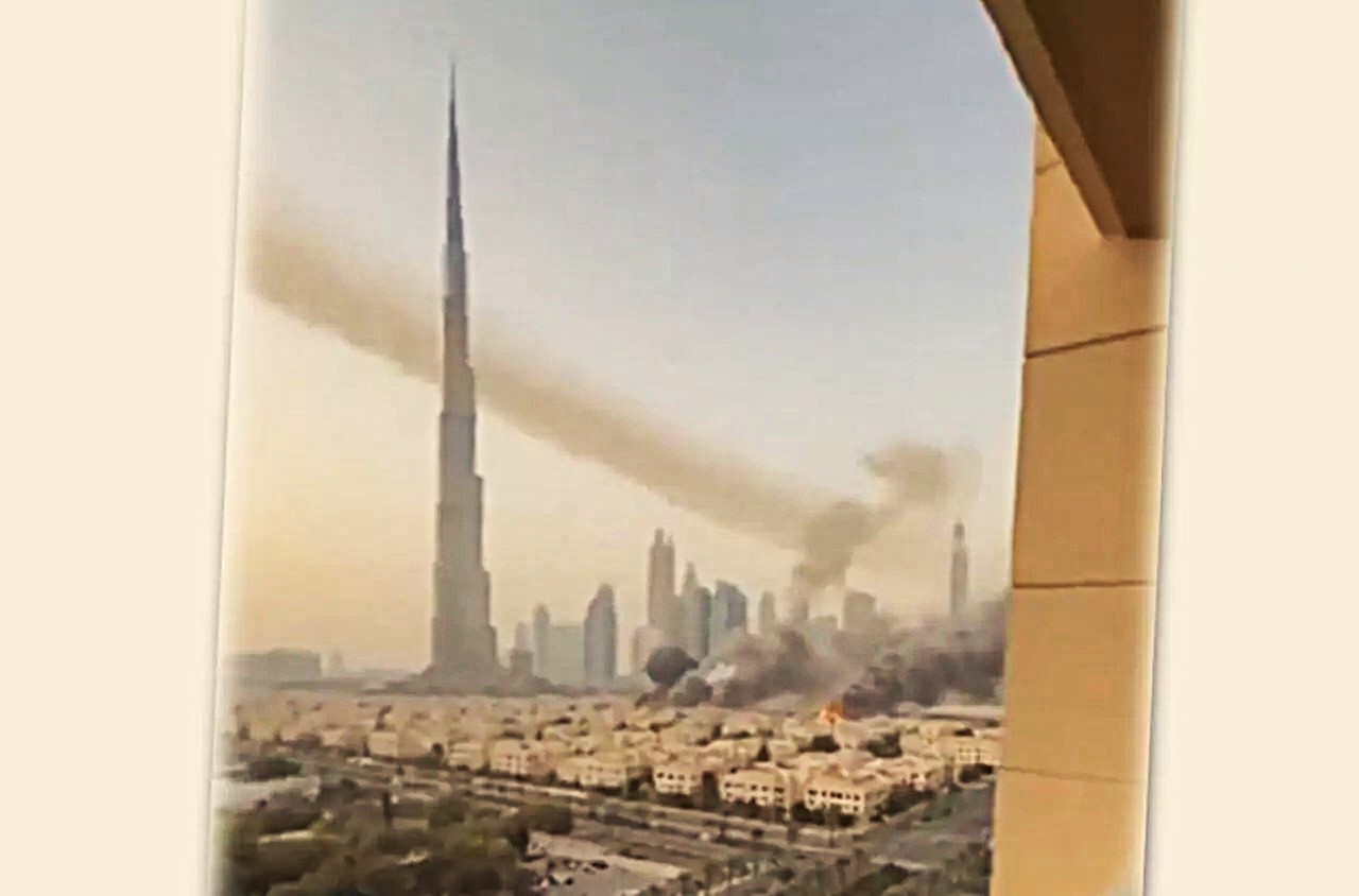 Dūmai virš Dubajaus