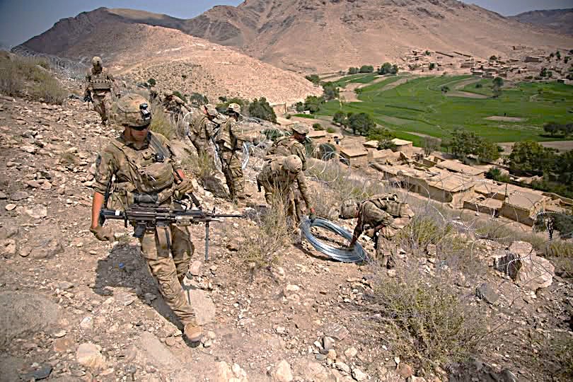 JAV Specialiųjų operacijų pajėgų elitinio "Delta Force" vieneto kariai