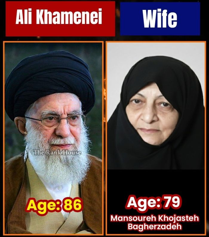 Ali Khamenei ir Mansoureh Khojasteh Bagherzadeh