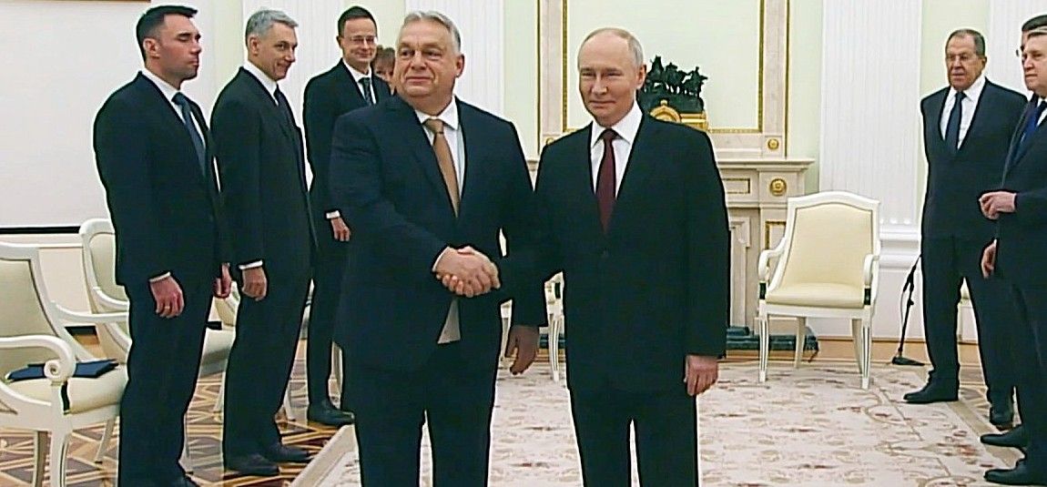 Viktoras Orbanas, Vladimiras Putinas