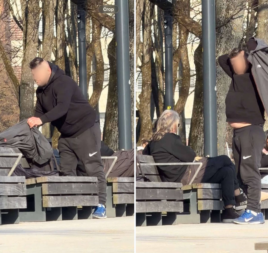 Vieša vieta, pažeidimai