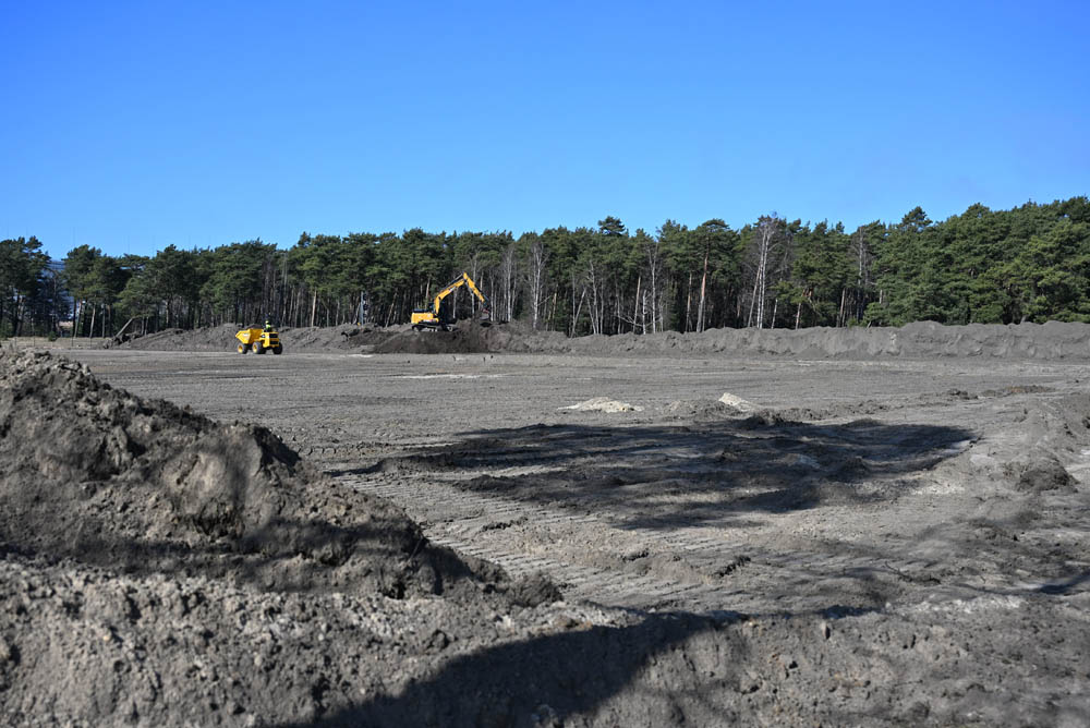 Futbolo aikštė, dengtas maniežas