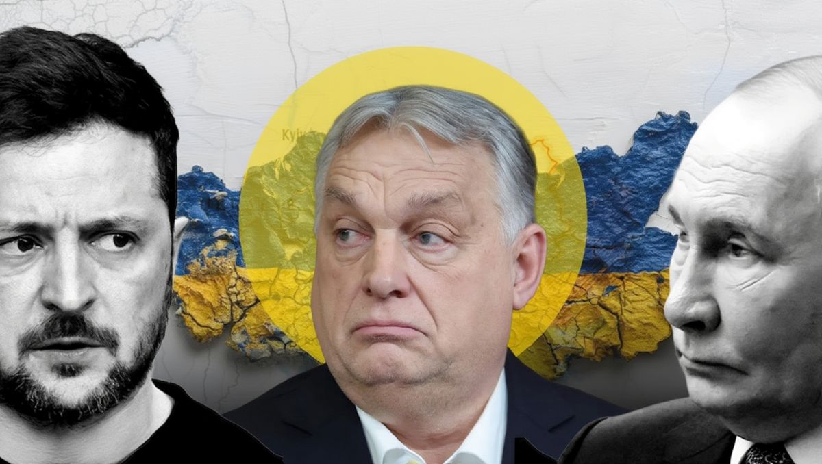 Zelenskis, Orbanas, Putinas