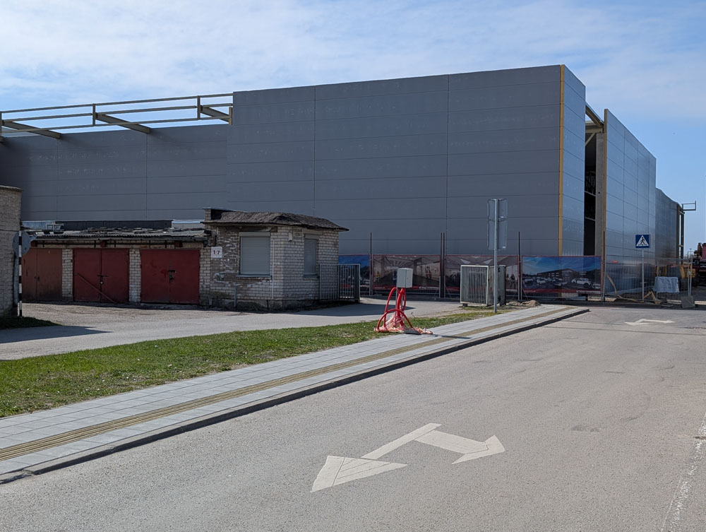 Klaipėdos akropolis, statybos