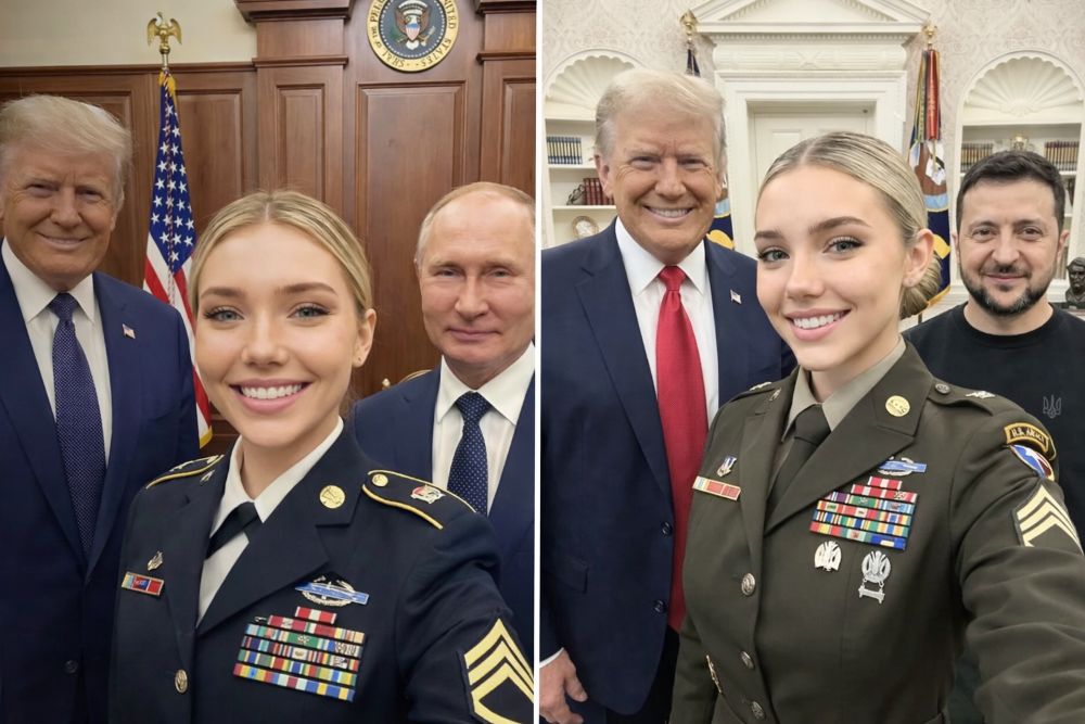 Jessica Foster yra grynas dirbtinio intelekto (DI) produktas