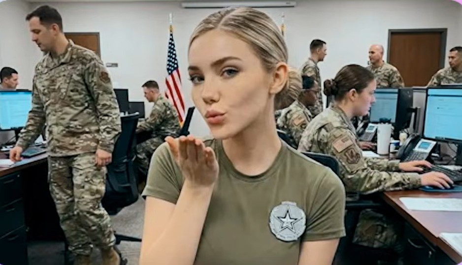 Jessica Foster yra grynas dirbtinio intelekto (DI) produktas