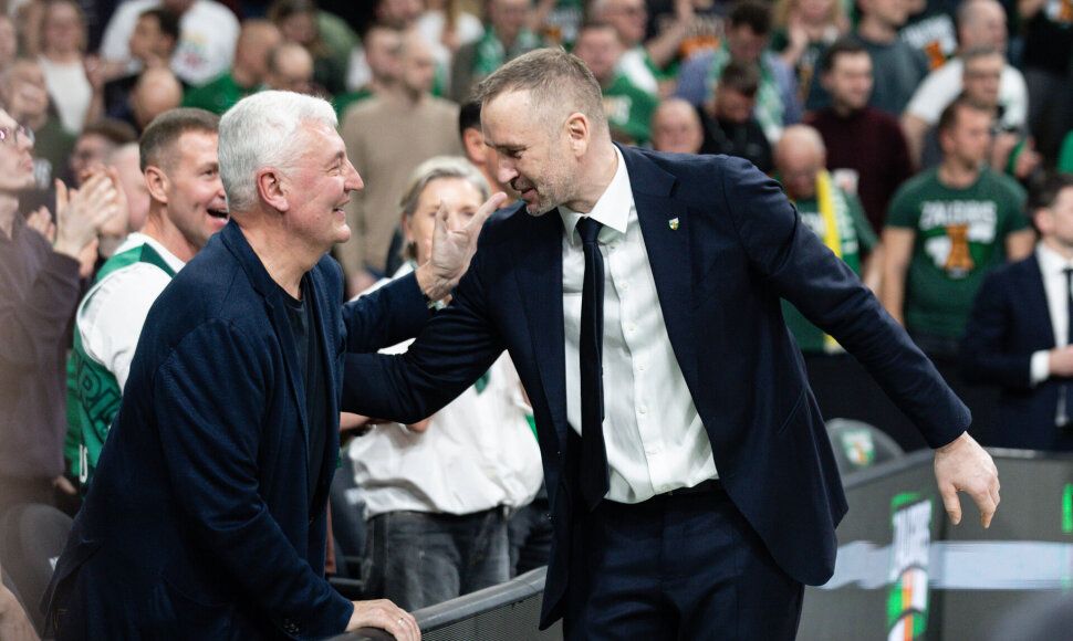 Jonas Kazlauskas ir Tomas Masiulis