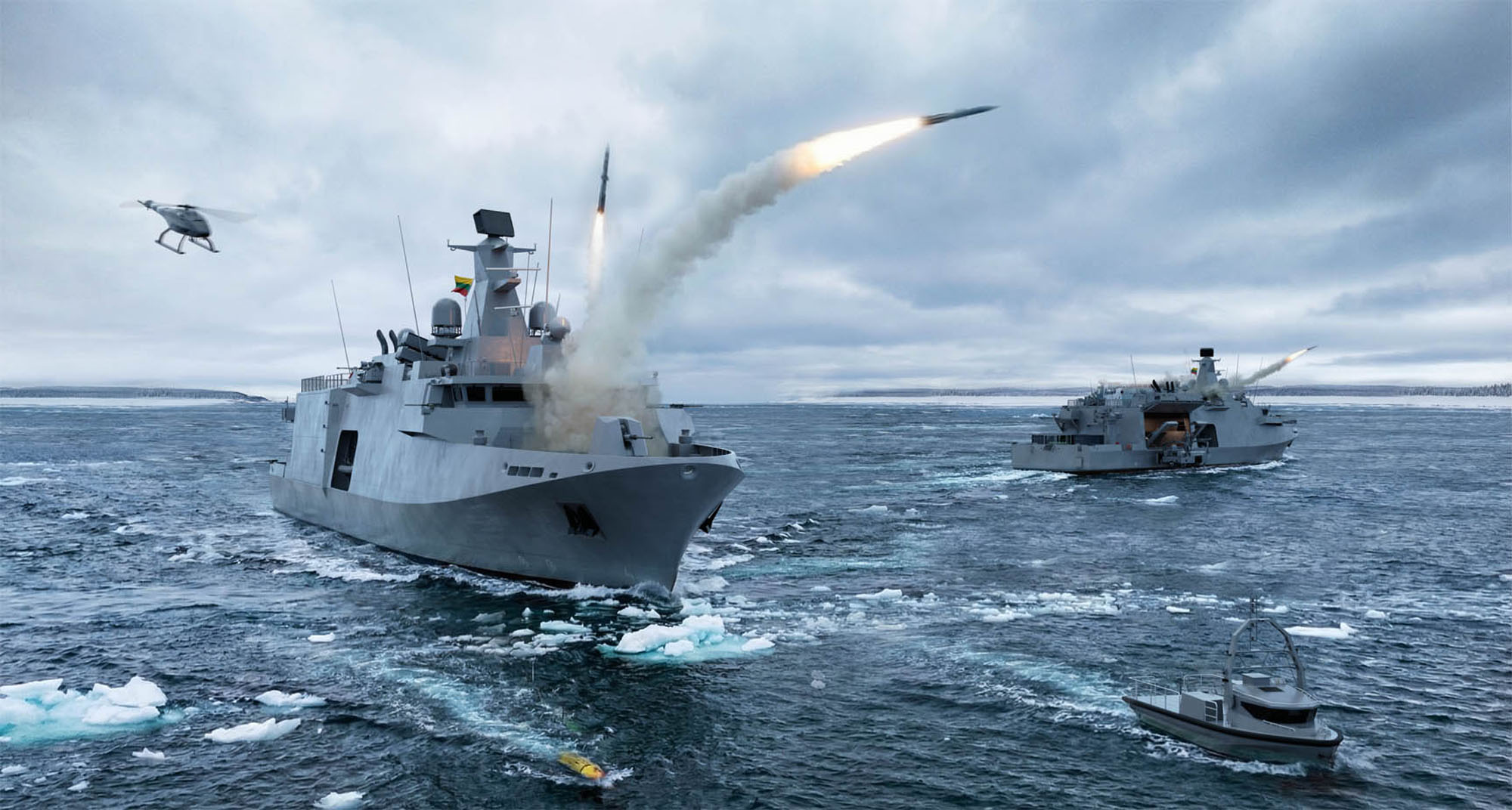 karinius laivus statanti