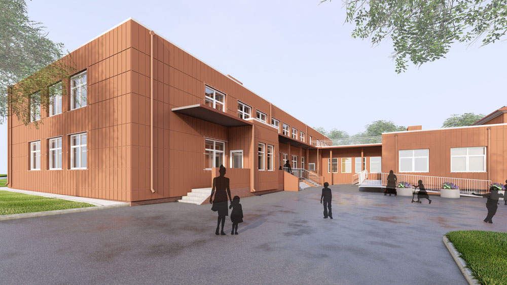 Radastėlė, vaikų darželis, pastatas