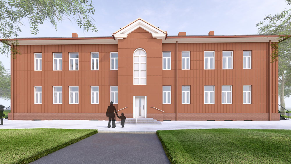 Radastėlė, vaikų darželis, pastatas