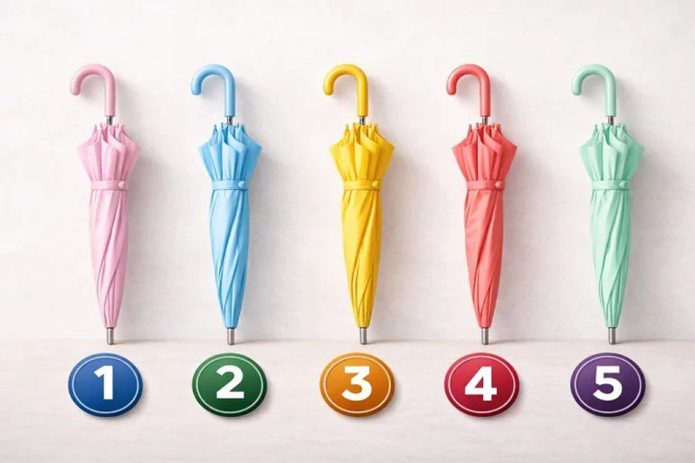 Ką apie jus pasako skėčio spalva? Sužinokite kokias jūsų savybes labiausiai vertina kiti žmonės