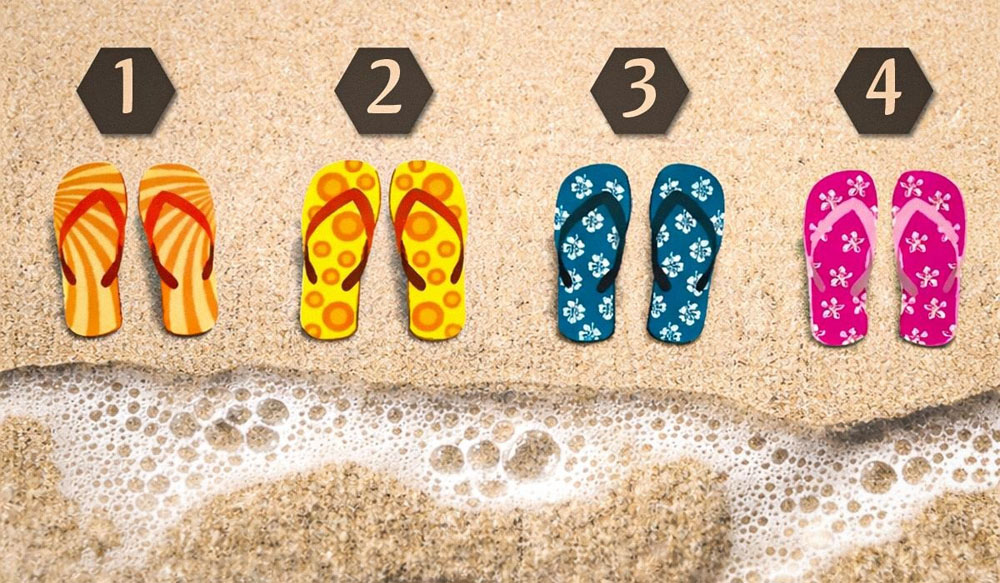 Kokios šlepetės, tokios ir atostogos: testas atskleis idealų jūsų poilsio maršrutą