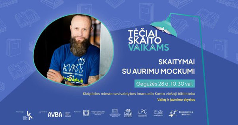 Tėčiai skaito vaikams