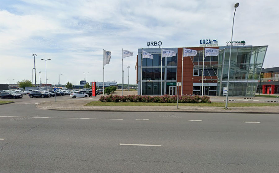 Minijos gatvė, biurų pastatas