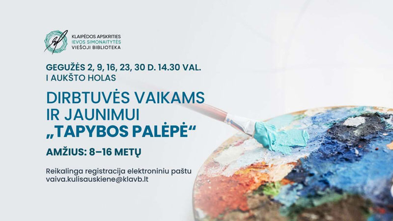 Dirbtuvės vaikams ir jaunimui