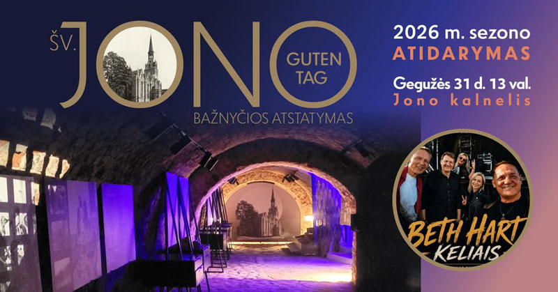 Ekspozicijos "GUTEN TAG. Šv. Jono bažnyčios atstatymas" atidarymas