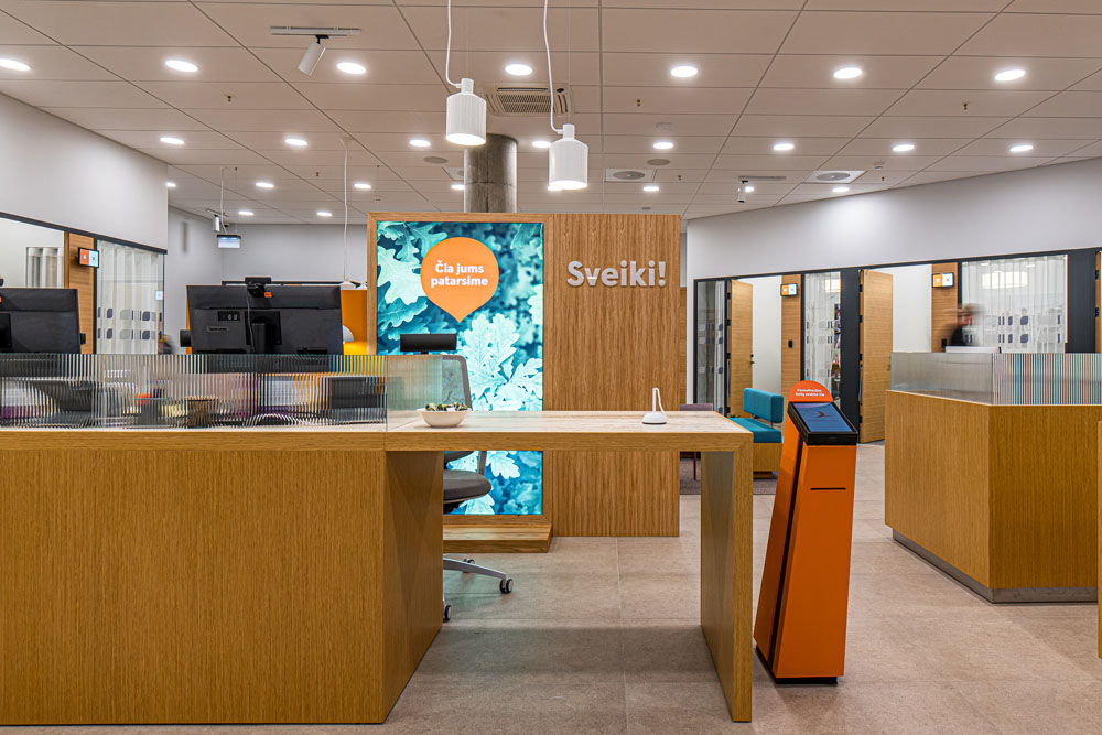 Swedbank, biuras
