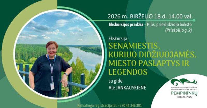 Ekskursija "Senamiestis, kuriuo didžiuojamės"