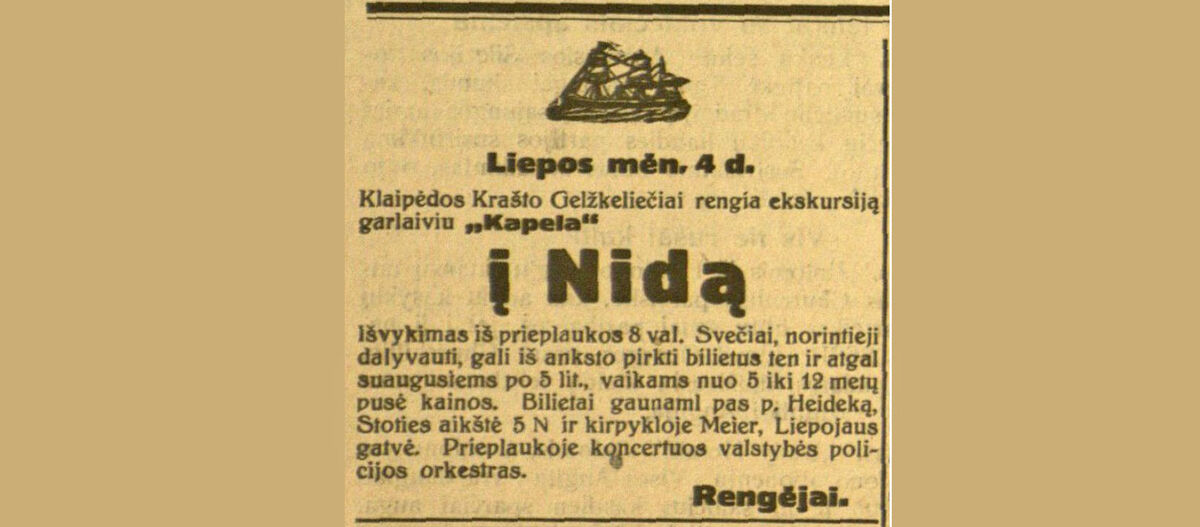 Skelbimas laikraštyje