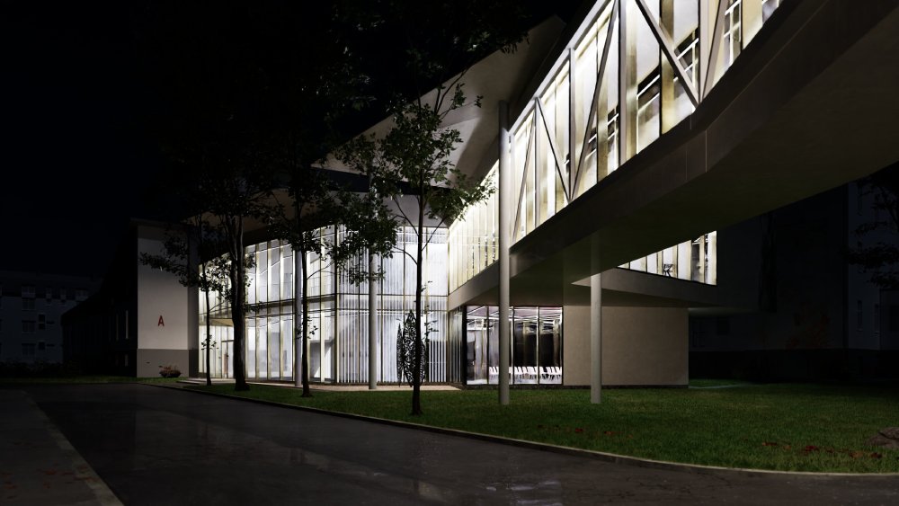 Kretingos ligoninė, priestatas, projektas