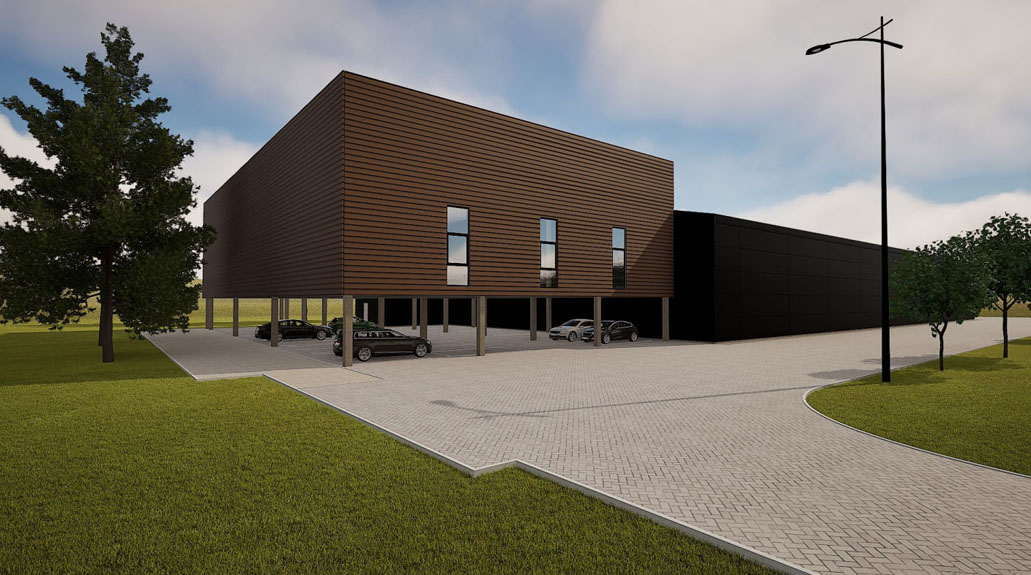Padelio aikštelė, projektas