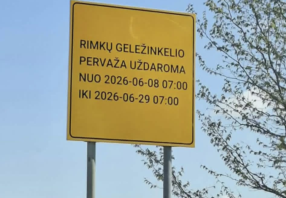 Rimkų pervaža, skelbimas, remontas