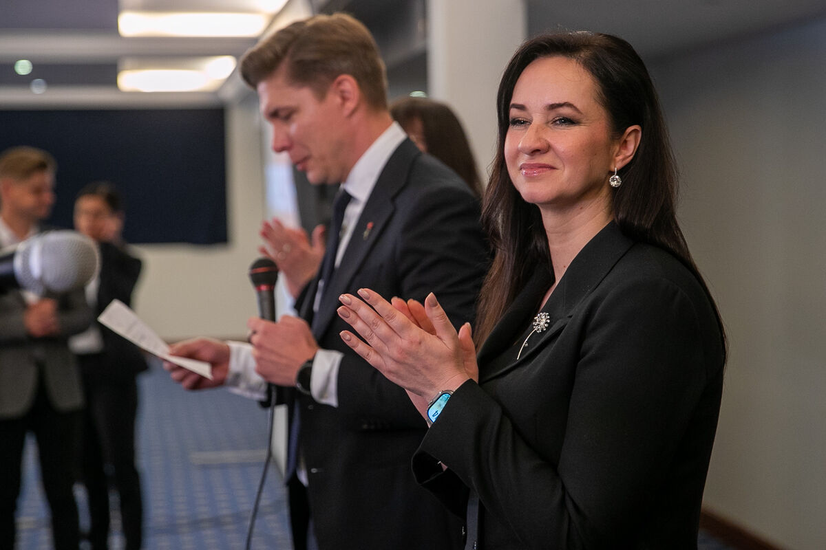 Inga Ruginienė, Mindaugas Sinkevičius