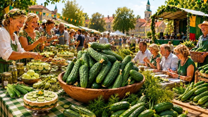 Agurkų festivalis Kėdainiuose
