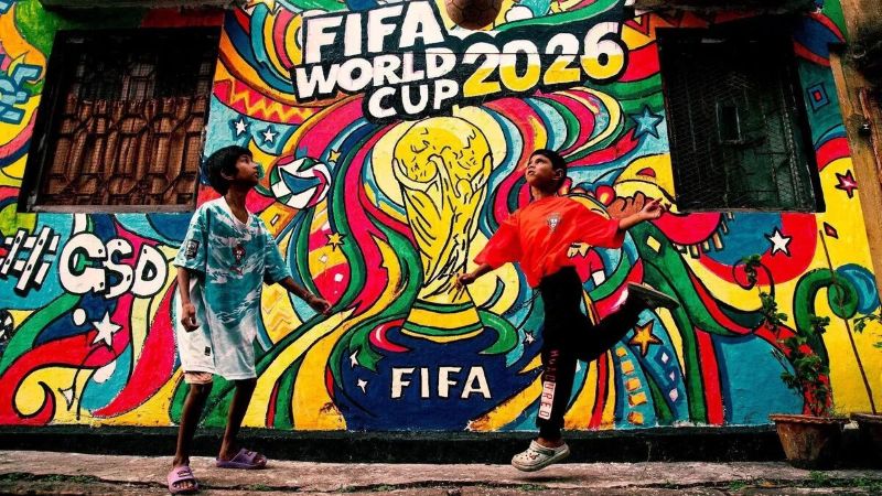 FIFA pasaulio čempionato grafitis